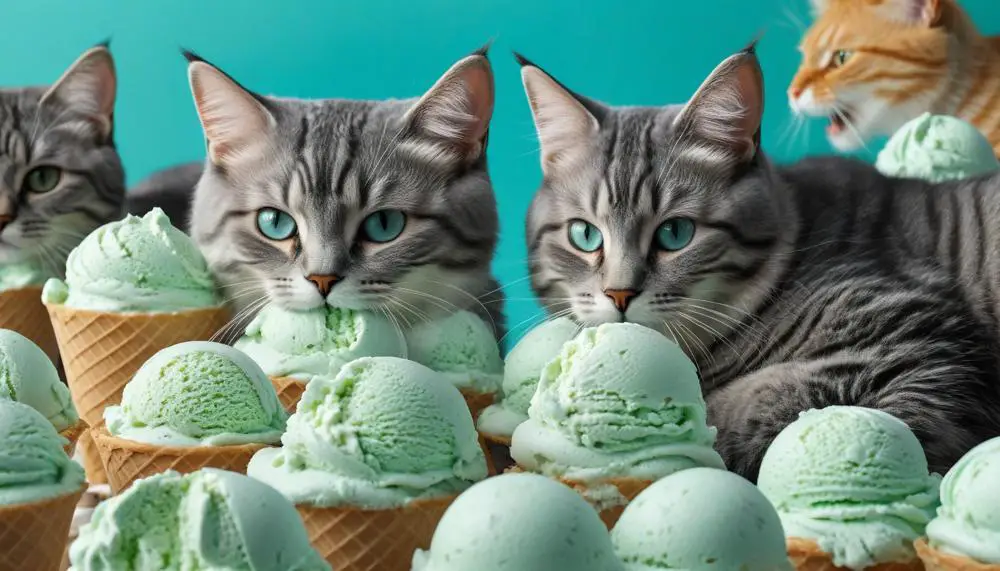 ¿Pueden Los Gatos Comer Helado De Menta-2